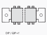 10-DIP+f Caixa circuito Integrado