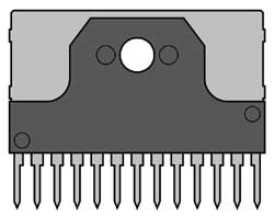 13-SIL Caixa circuito Integrado