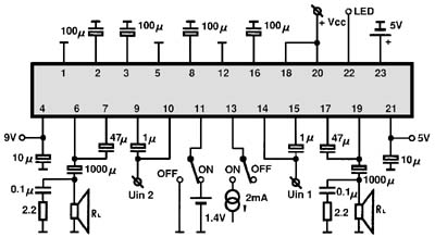 AN7134NR circuito eletronico