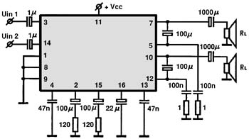 AN7142 circuito eletronico