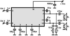 AN7143 circuito eletronico