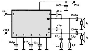 AN7147N circuito eletronico