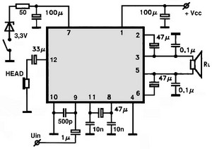 AN7161N circuito eletronico