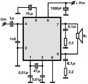 AN7162K circuito eletronico
