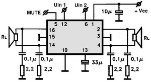 AN7188K circuito eletronico