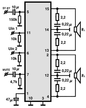AN7194Z circuito eletronico