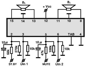 AN7510 circuito eletronico