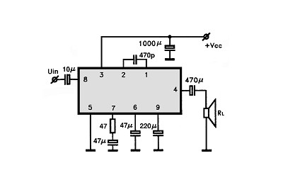 BA526 circuito eletronico