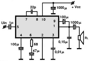 BA532 circuito eletronico