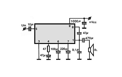 BA534 circuito eletronico