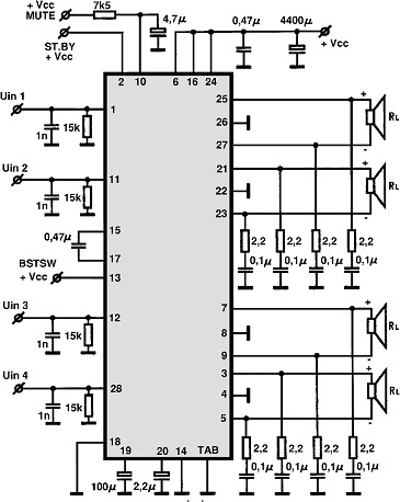 HA13156 circuito eletronico