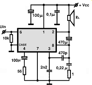 L133T circuito eletronico