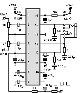 LA4800V circuito eletronico