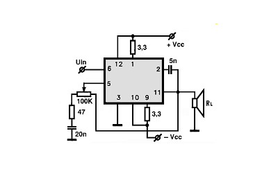 LH0041 circuito eletronico