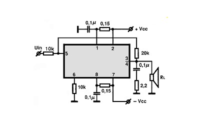 LH0101 circuito eletronico