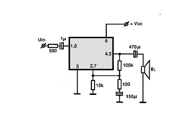 LM387N circuito eletronico