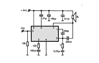LM820M circuito eletronico