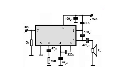 M5155L circuito eletronico