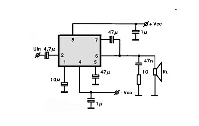 SI1020GL circuito eletronico