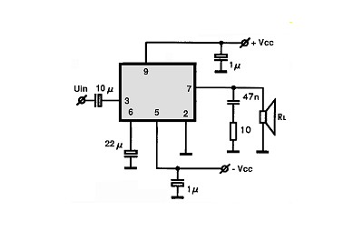 SI1050G circuito eletronico
