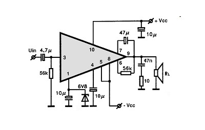 SI1125H circuito eletronico