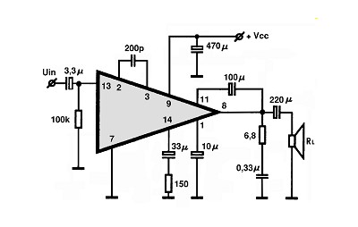 SL345 circuito eletronico