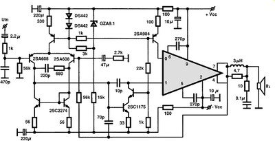 STK1030 circuito eletronico