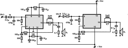 STK401-010 circuito eletronico
