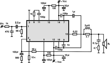 STK4036XI circuito eletronico