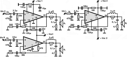 STK4209MK2 circuito eletronico