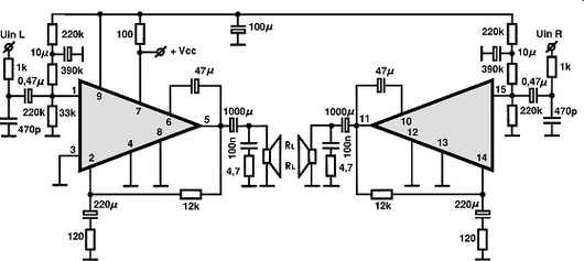 STK430II circuito eletronico