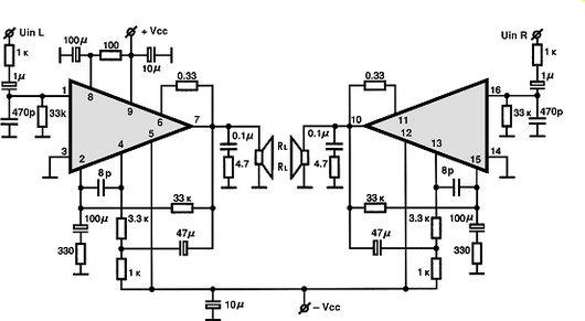 STK457 circuito eletronico