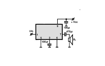 TA7368P circuito eletronico