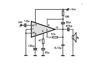 TCA160B circuito eletronico