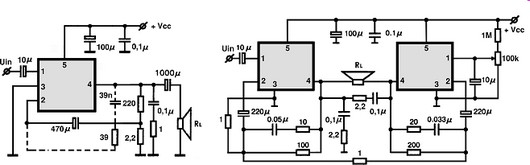 TDA2002H,V circuito eletronico