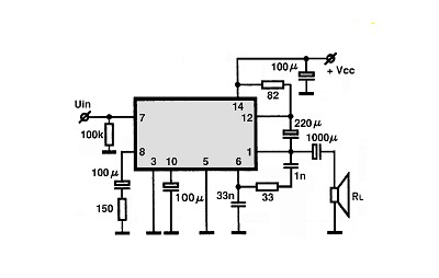 uA706 circuito eletronico
