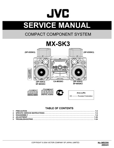 JVC MX-SK3