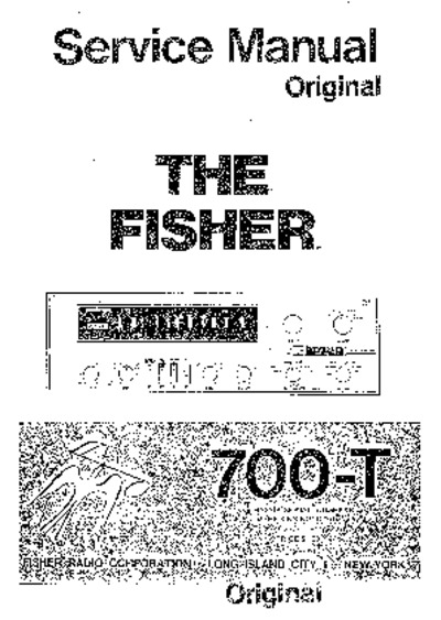 FISHER 700-T Integrate Stereo Amplifier