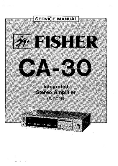 FISHER CA-30 Integrated Stereo Amplifier