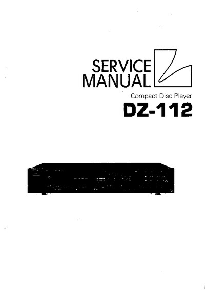 LUXMAN DZ112 CD Player Audio