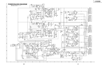 SHARP LC-32_37AX3H_M_X LCD TV Color Power Supply Schematic