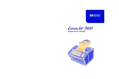 HP LaserJet 3100 Service Manual