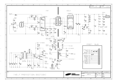 Samsung Power Board Circuit BN44-00183A