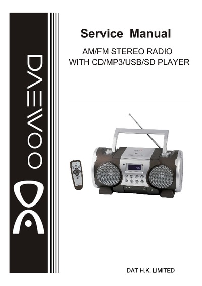 DAEWOO BC-4904SAC - AUDIO