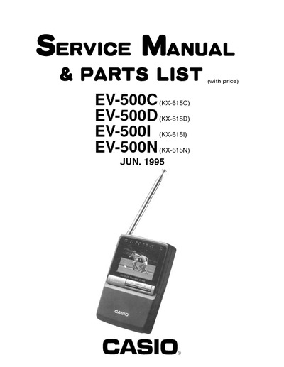 Casio  EV 500 C  D  I  N