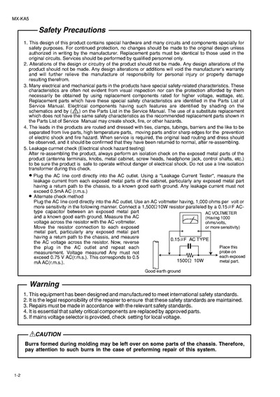 JVC MX-KA5 Manual de Servicio