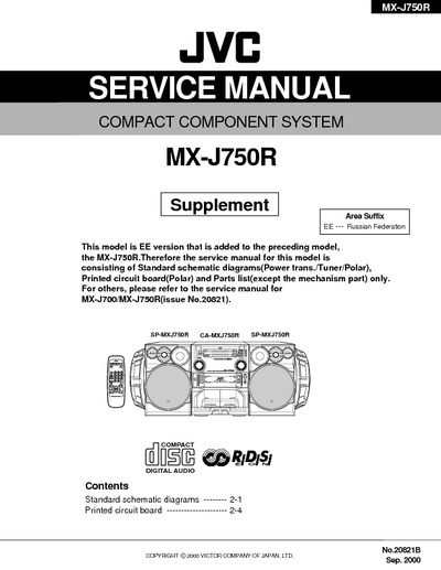 JVC MX-J750R SM(1)