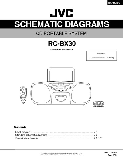 JVC RC-BX30 sch