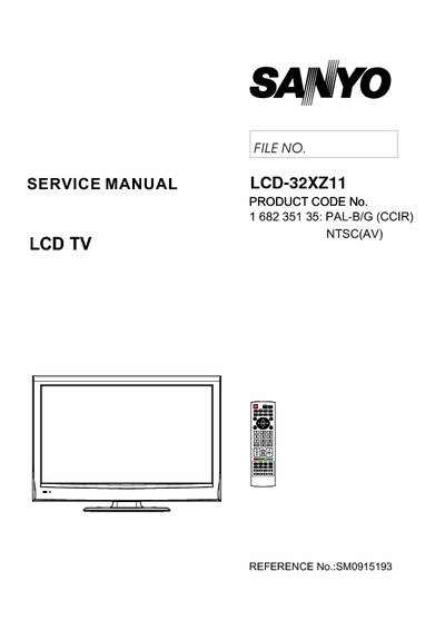 Sanyo 32ZX11 LCD