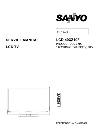 Sanyo 40XZ10F LCD